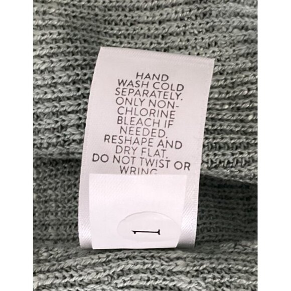 J. Jill‎ Cardigan Women Sz XS Mint Linen Blend Open Lightweight Beach Coastal - Picture 5 of 9